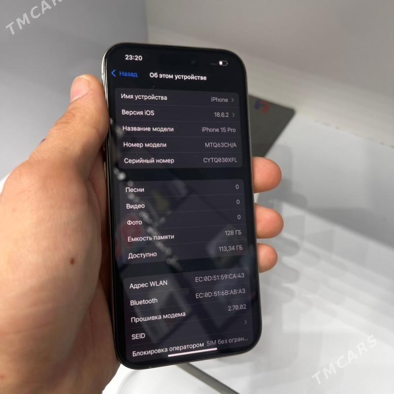 iphone 15 Pro 256gb 98 - Туркменабат - img 2