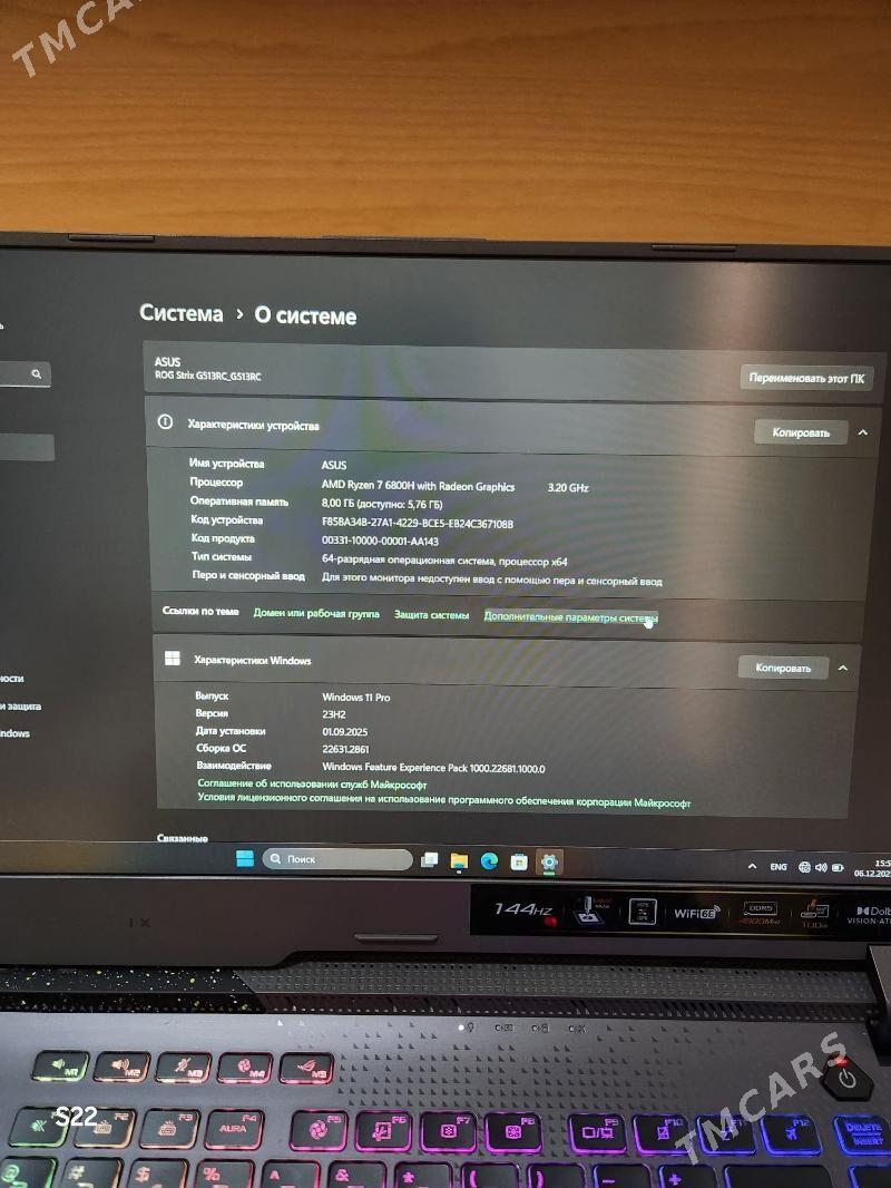 Asus ROG Strix G513 RC - Aşgabat - img 3