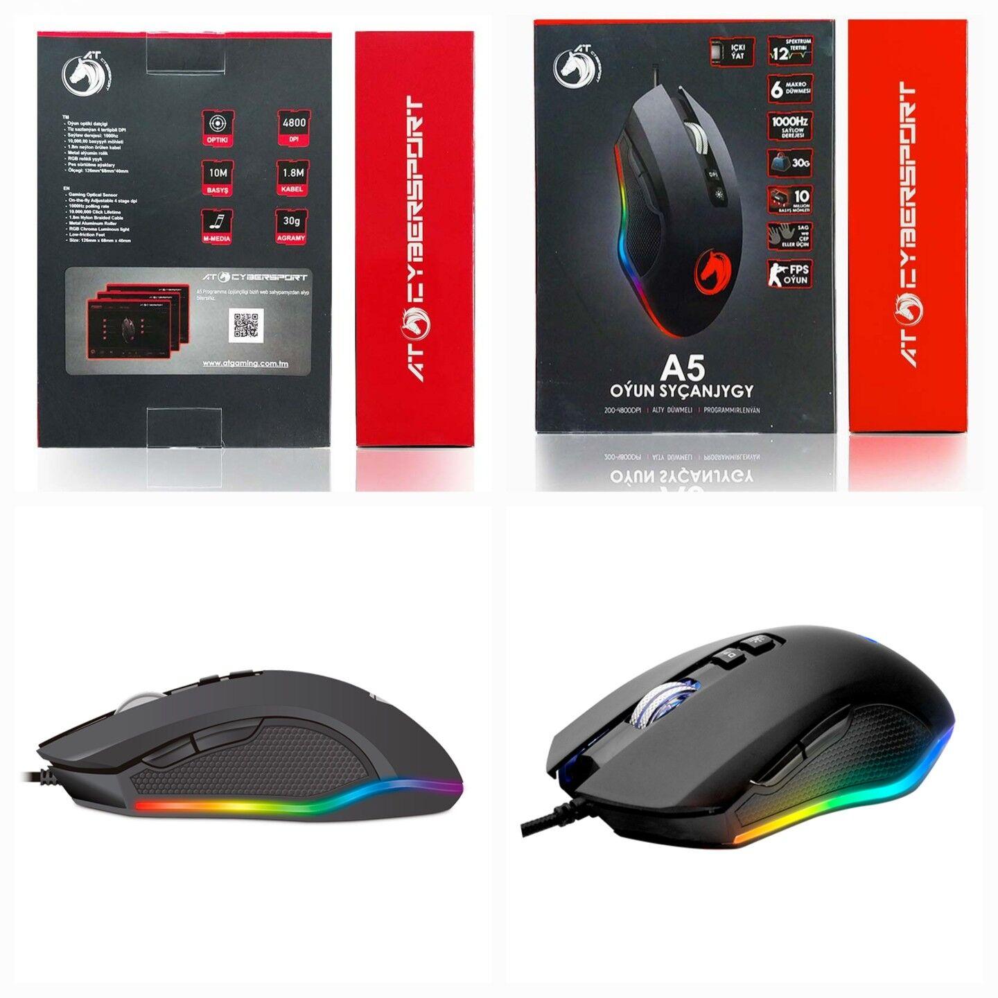 AT A5 oýun syçanjygy мышка - Aşgabat - img 1