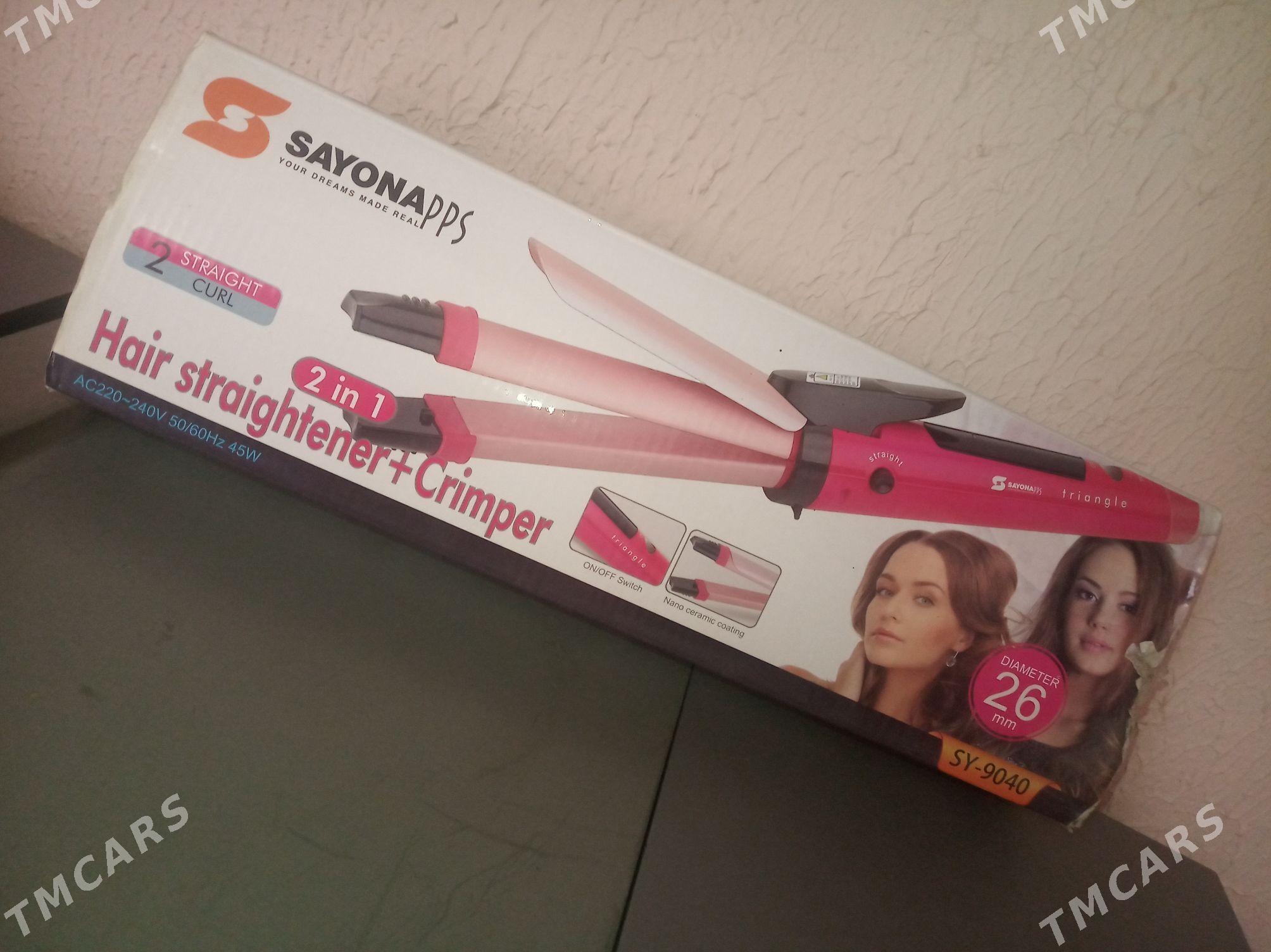 плойка и утюжок 2 в 1. - Байрамали - img 1