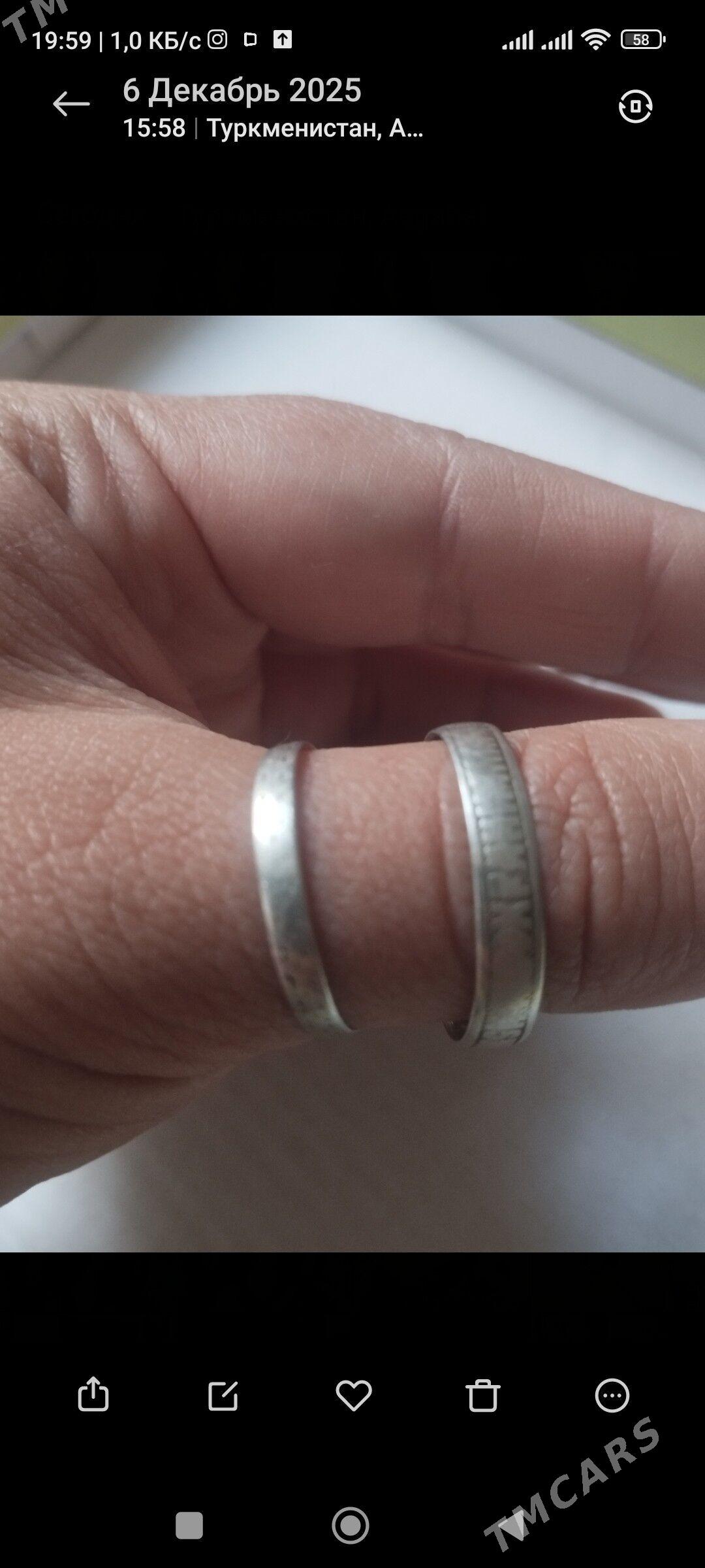мужское обручальные кольцо - Ашхабад - img 2