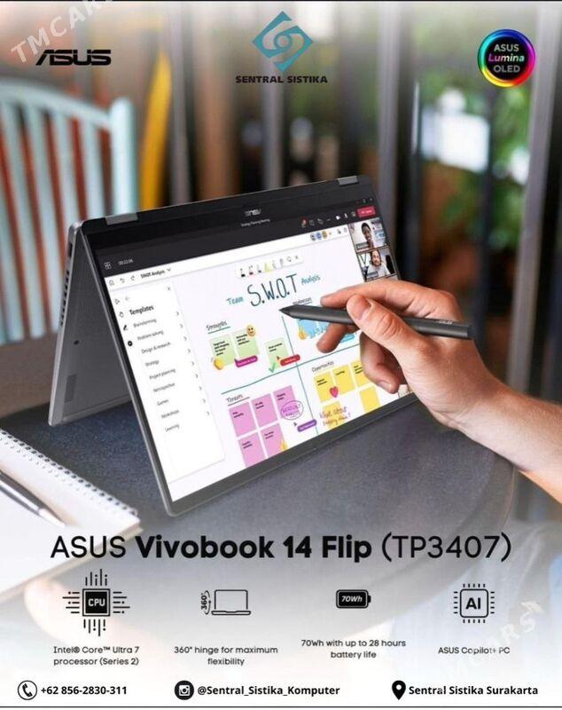 ASUS 14 Flip AI|Ultra7|SSD:1TB - Ашхабад - img 4