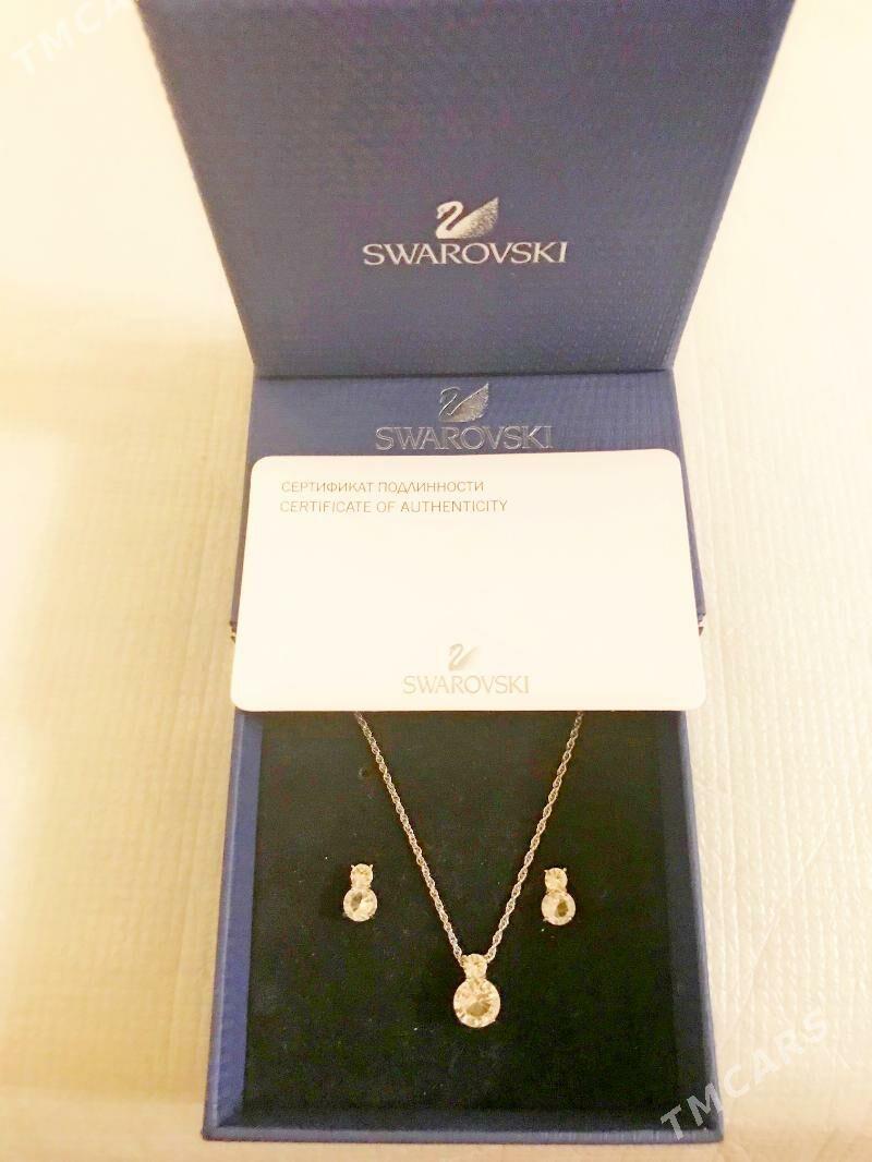 Комплект Swarovski новый. Оригинал - Aşgabat - img 1