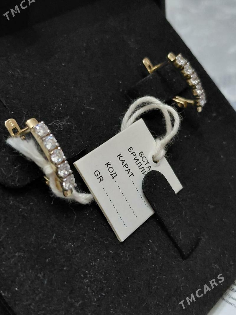 Золотые серьги - Aşgabat - img 3