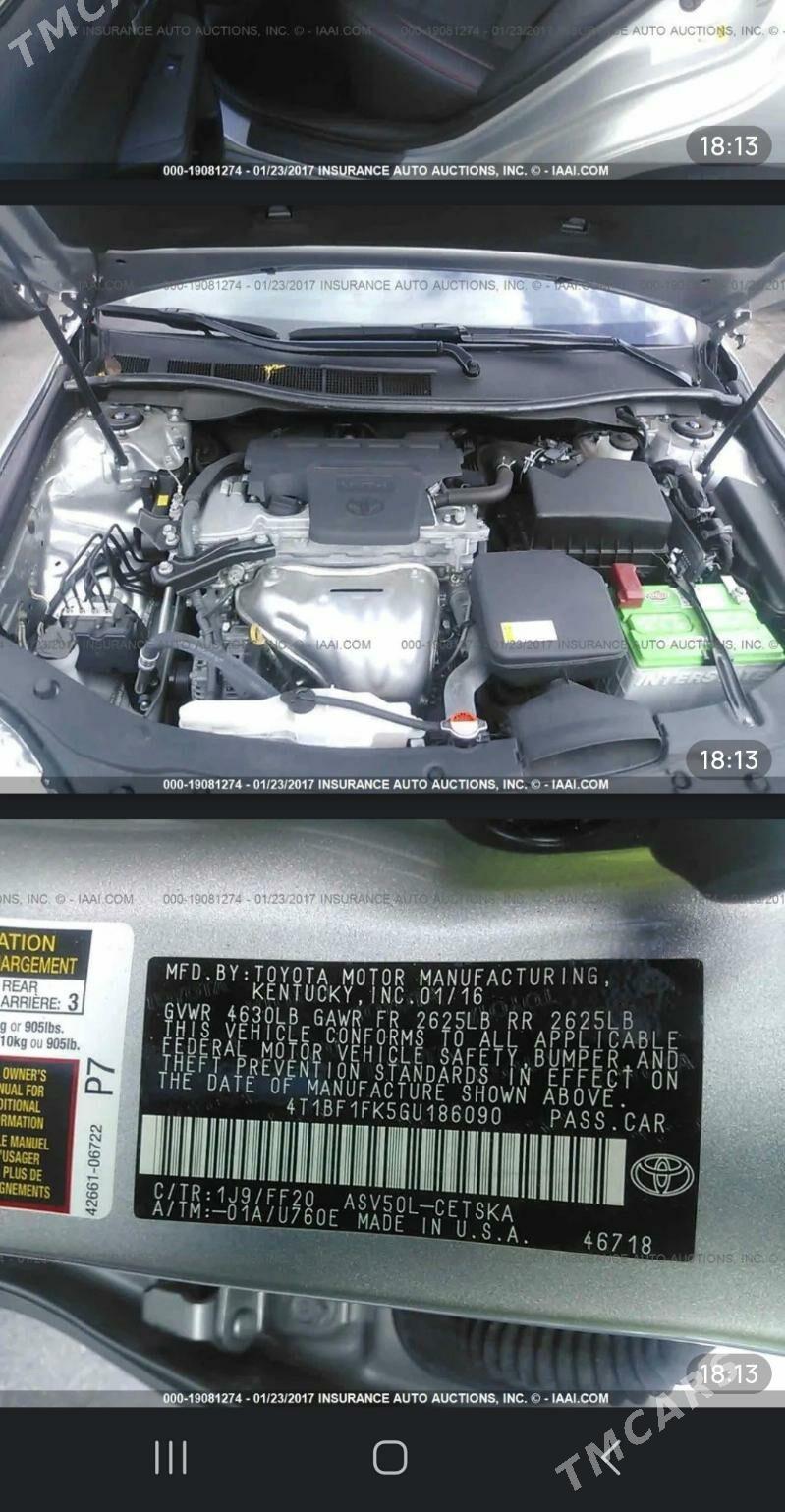 Toyota Camry 2016 - 309 000 TMT - Aşgabat - img 3