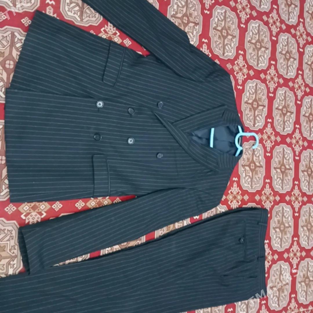 kastyum bryuk brend gara, gok - Daşoguz - img 1