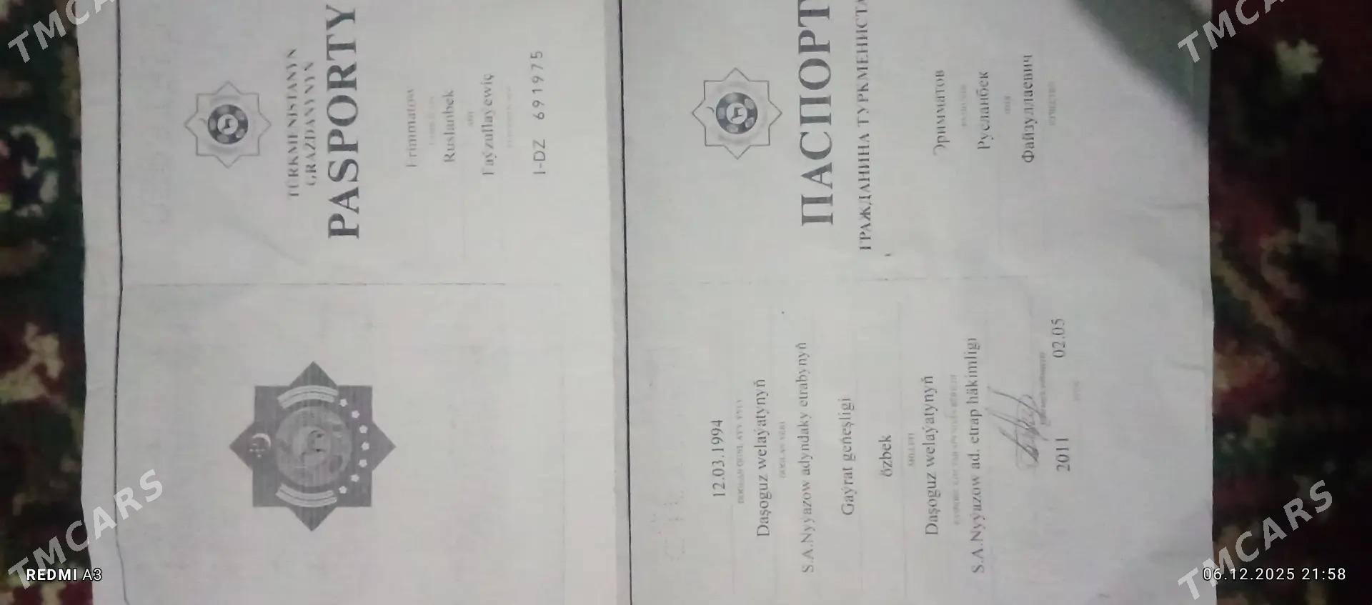 pasport yitirdim - Шабатский этрап - img 2