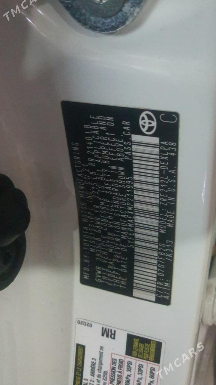 Toyota Corolla 2021 - 250 000 TMT - Aşgabat - img 6