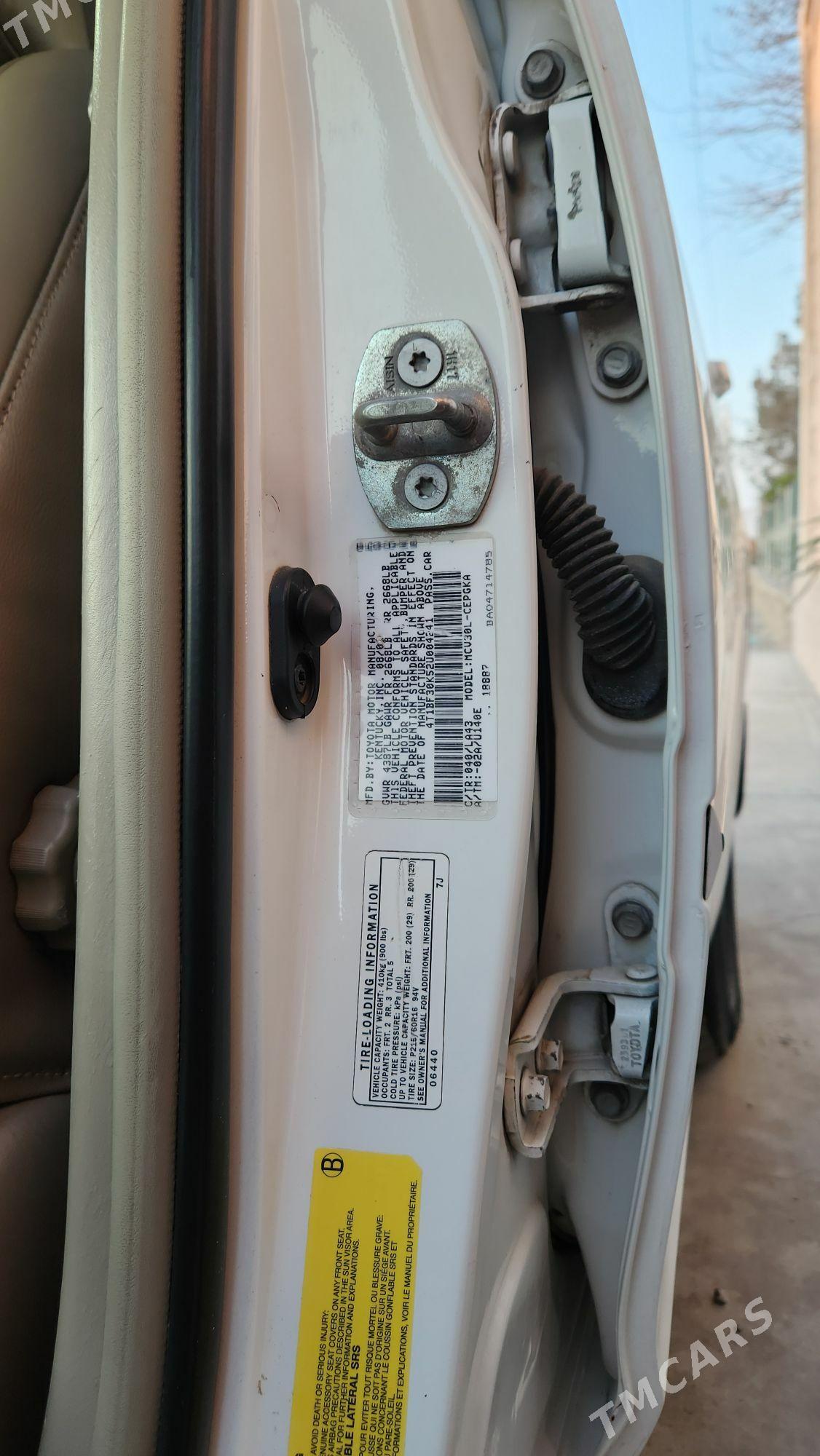 Toyota Camry 2002 - 217 000 TMT - Гызыларбат - img 8