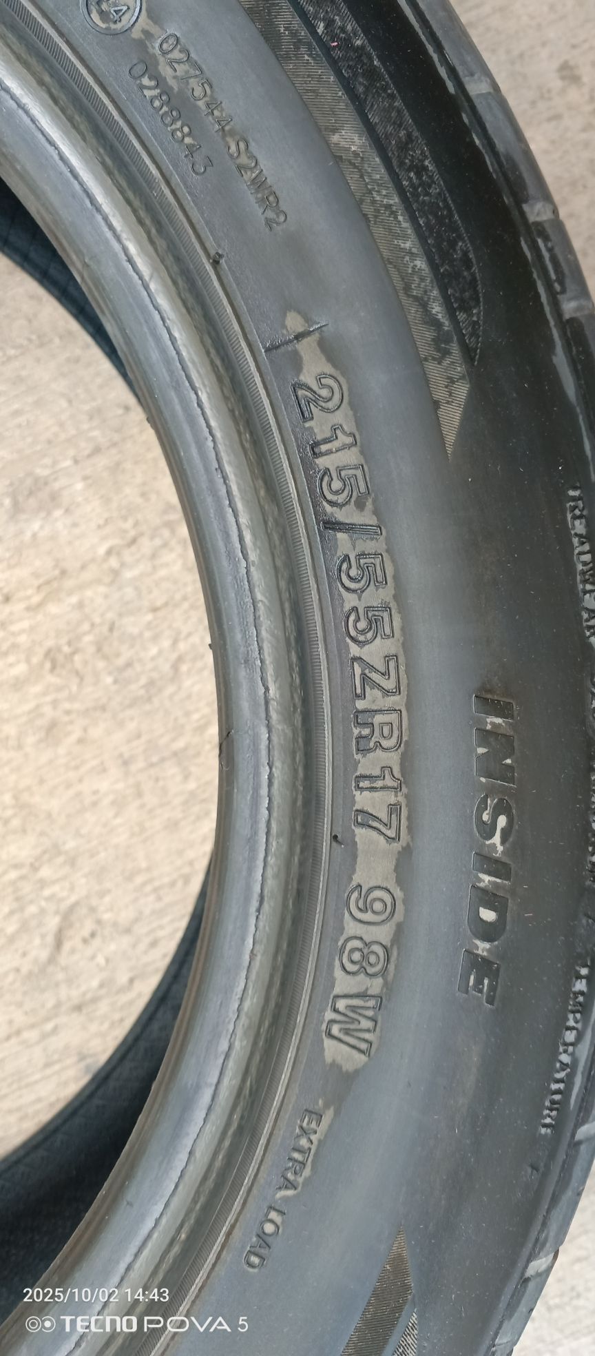 215/55ZR17 400 TMT - Ашхабад - img 2