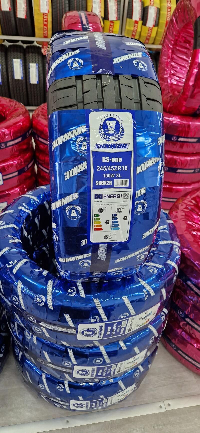 TEKER SUNWIDE 245/45/18 ✅️ 895 TMT - Гаудан "В" - img 2