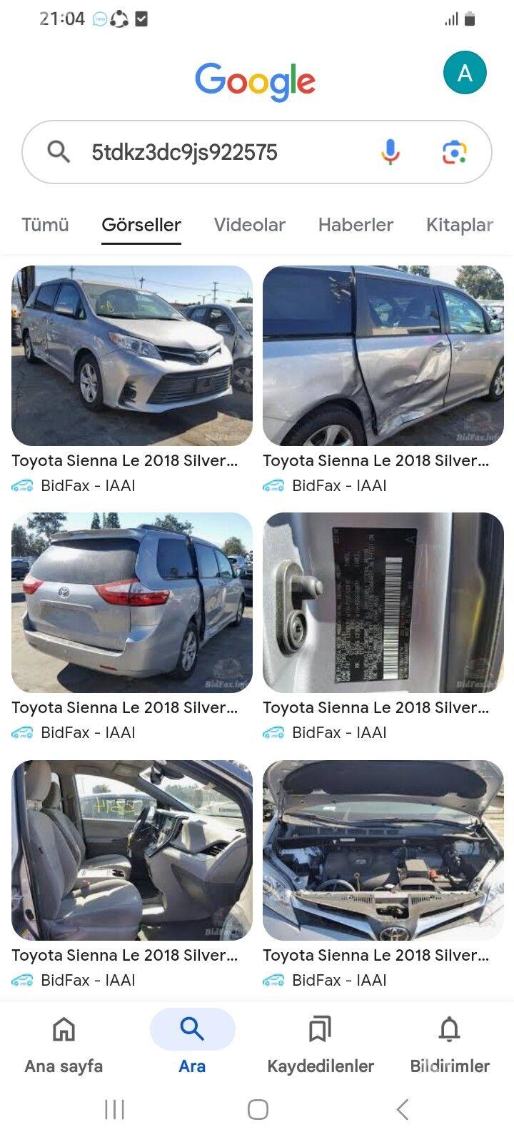 Toyota Sienna 2018 - 420 000 TMT - Tagtabazar - img 1