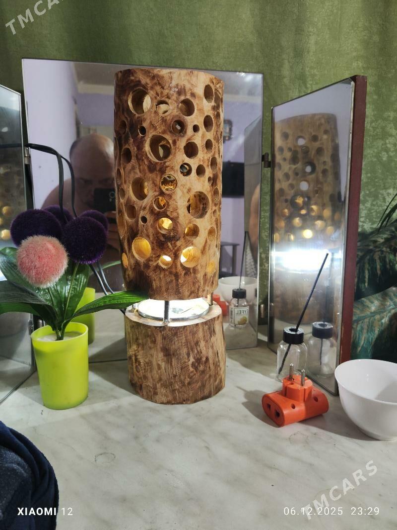 агачдан светильниклер - Туркменабат - img 4