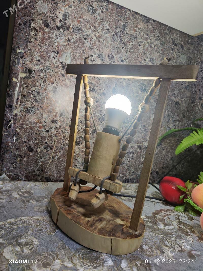 агачдан светильниклер - Туркменабат - img 2