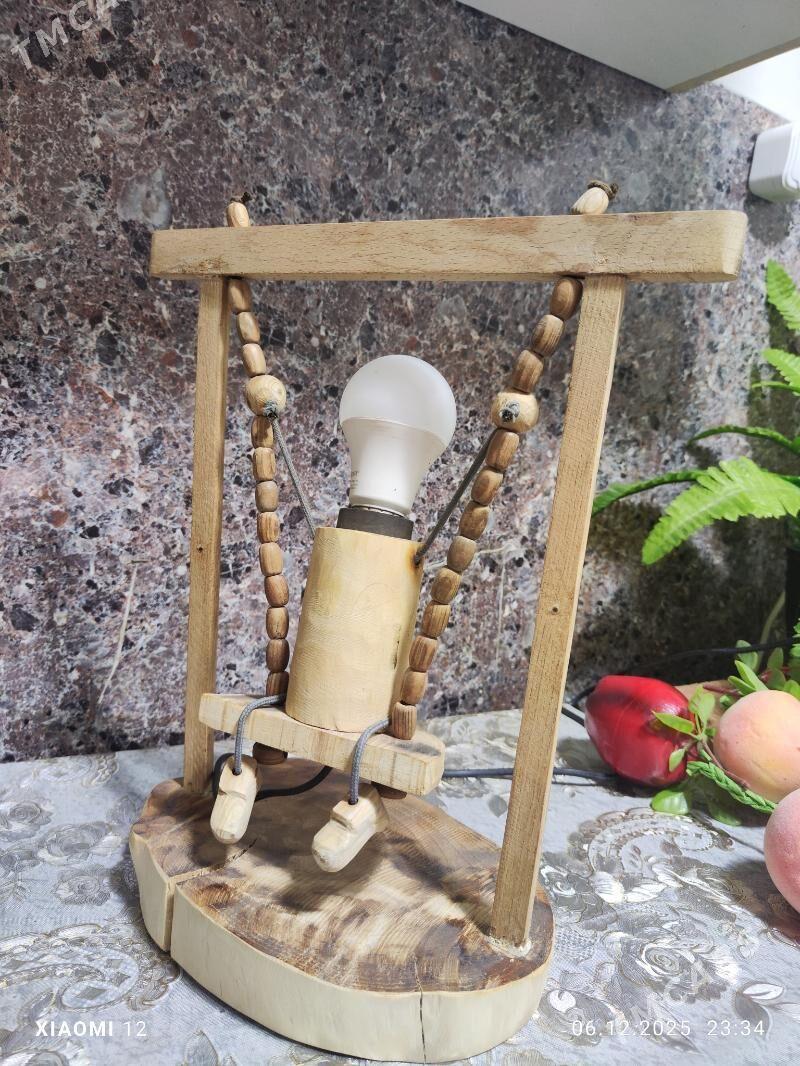 агачдан светильниклер - Türkmenabat - img 1