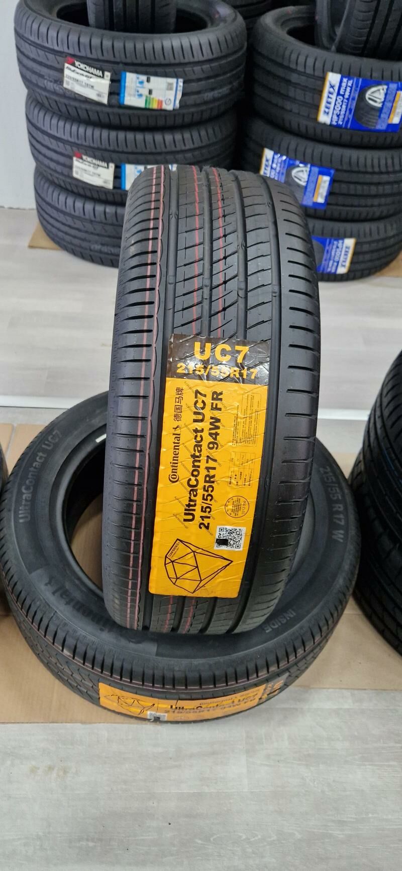 215/55/17 ORGINAL TEKERLER 2025ÝYL ✅️ - Ак-Бугдайский этрап - img 3