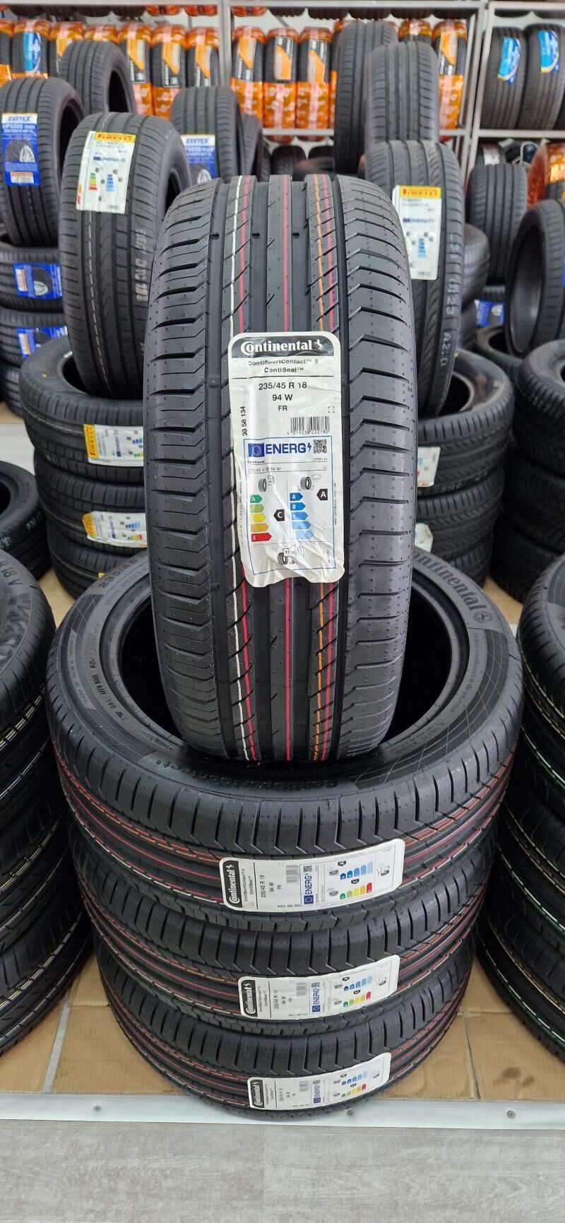 235/45/18 ORGINAL TEKERLER 202 - Ак-Бугдайский этрап - img 3