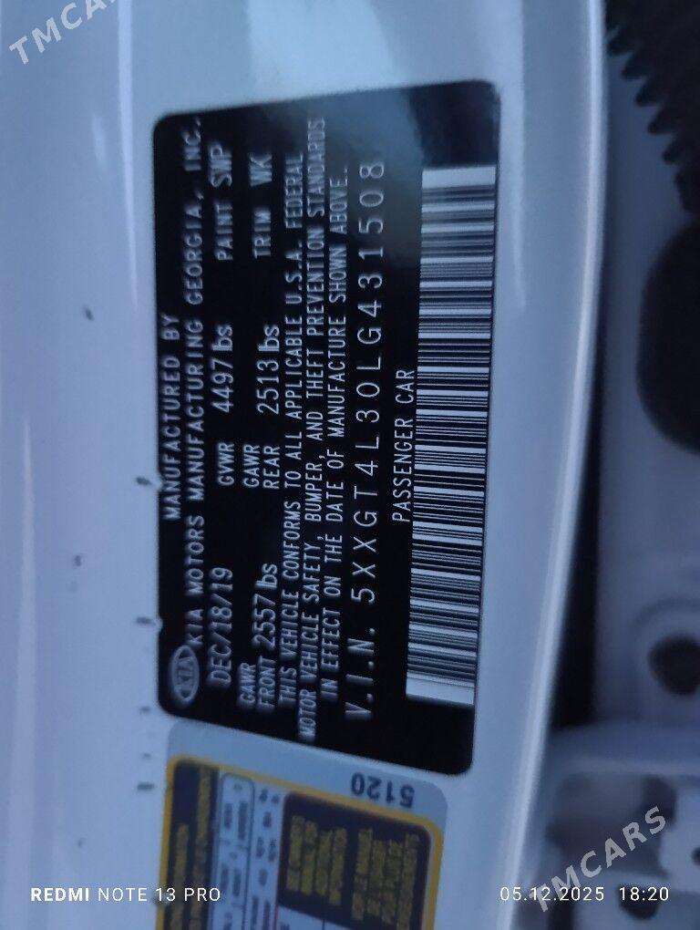 Kia Optima 2020 - 195 000 TMT - Ашхабад - img 2