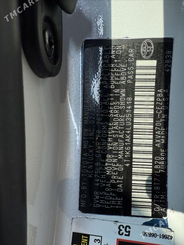 Toyota Camry 2020 - 320 000 TMT - Мары - img 6