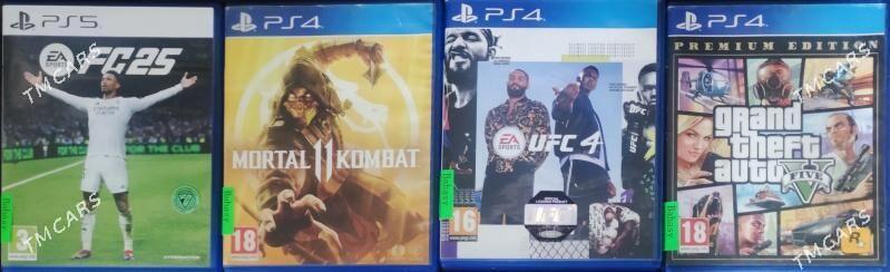 Диски PS4 ps4 playstation ps5 - Туркменабат - img 1