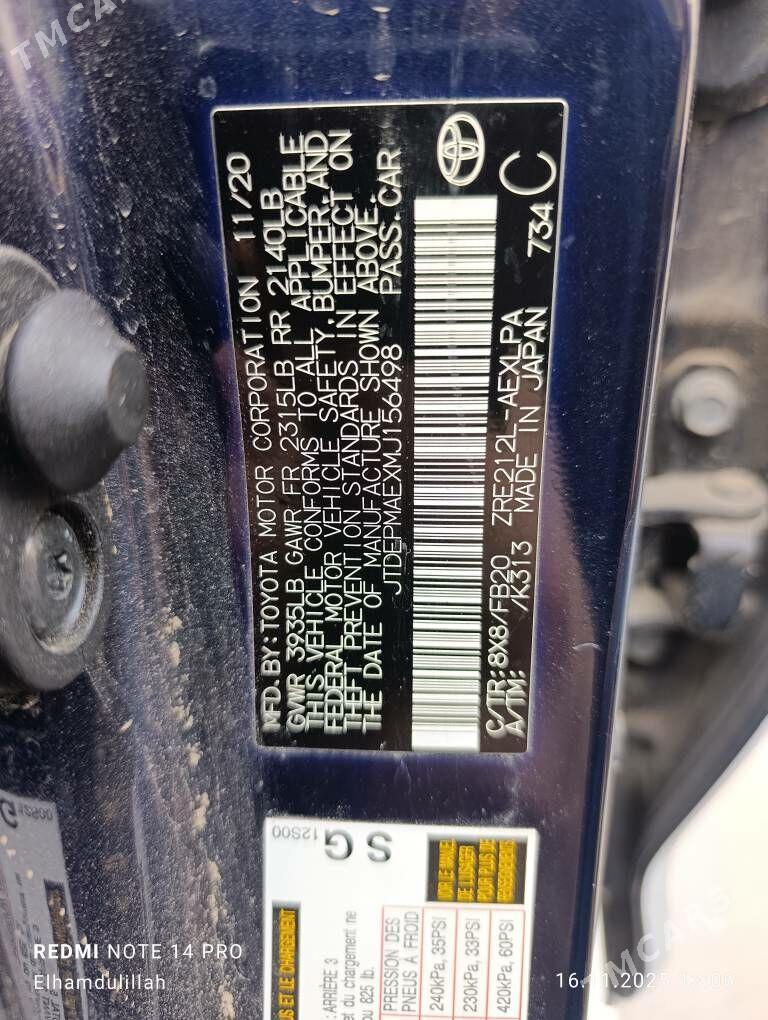 Toyota Corolla 2020 - 175 000 TMT - Mary - img 2