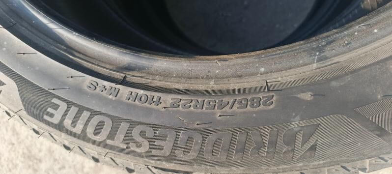 Bredistone 285/45/22/ 24Ý 4 000 TMT - Гарадамак - img 4