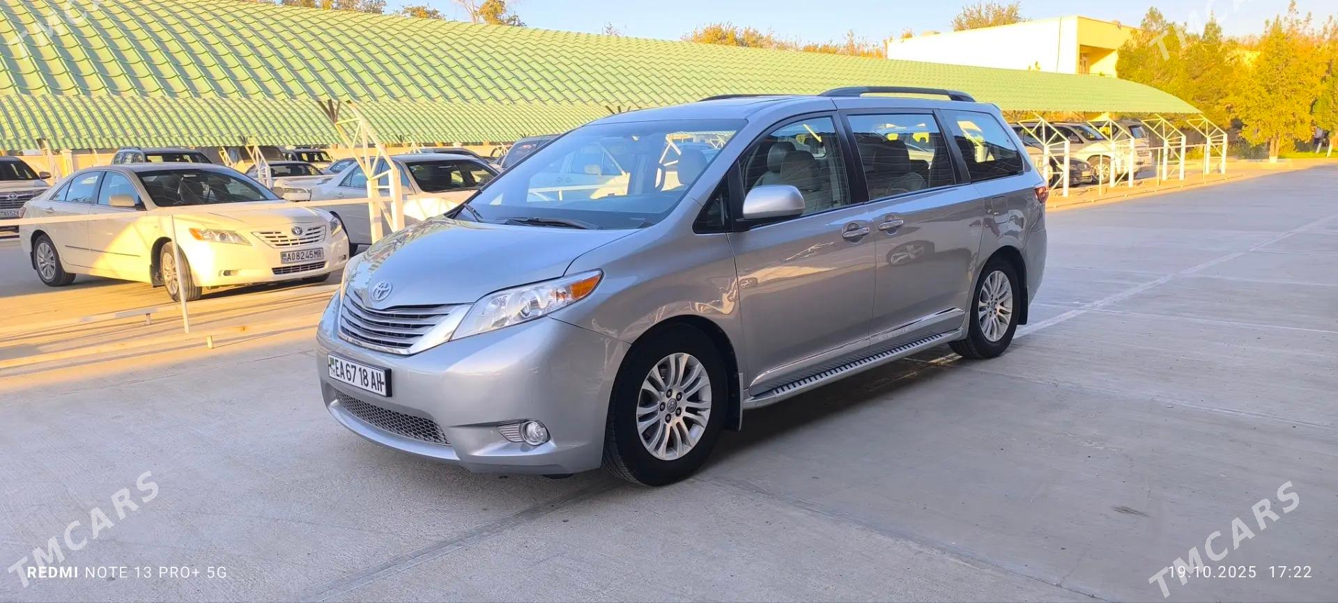 Toyota Sienna 2016 - 387 000 TMT - Гызыларбат - img 1