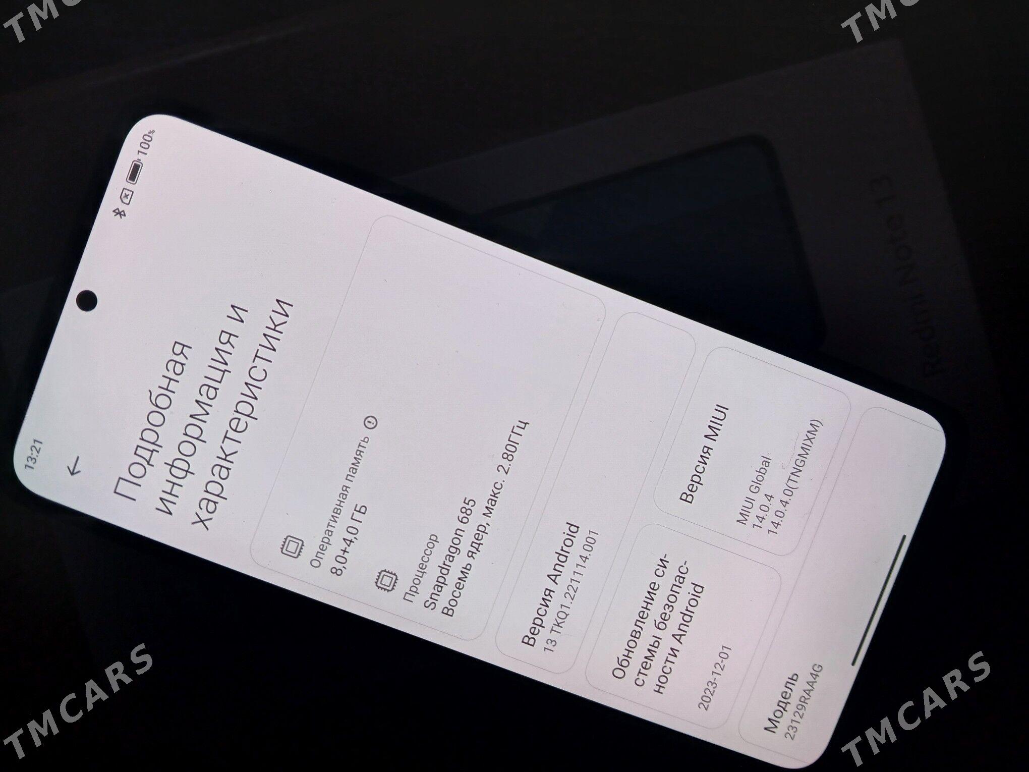 Redmi note 13 8+4/256 GB - Дашогуз - img 5