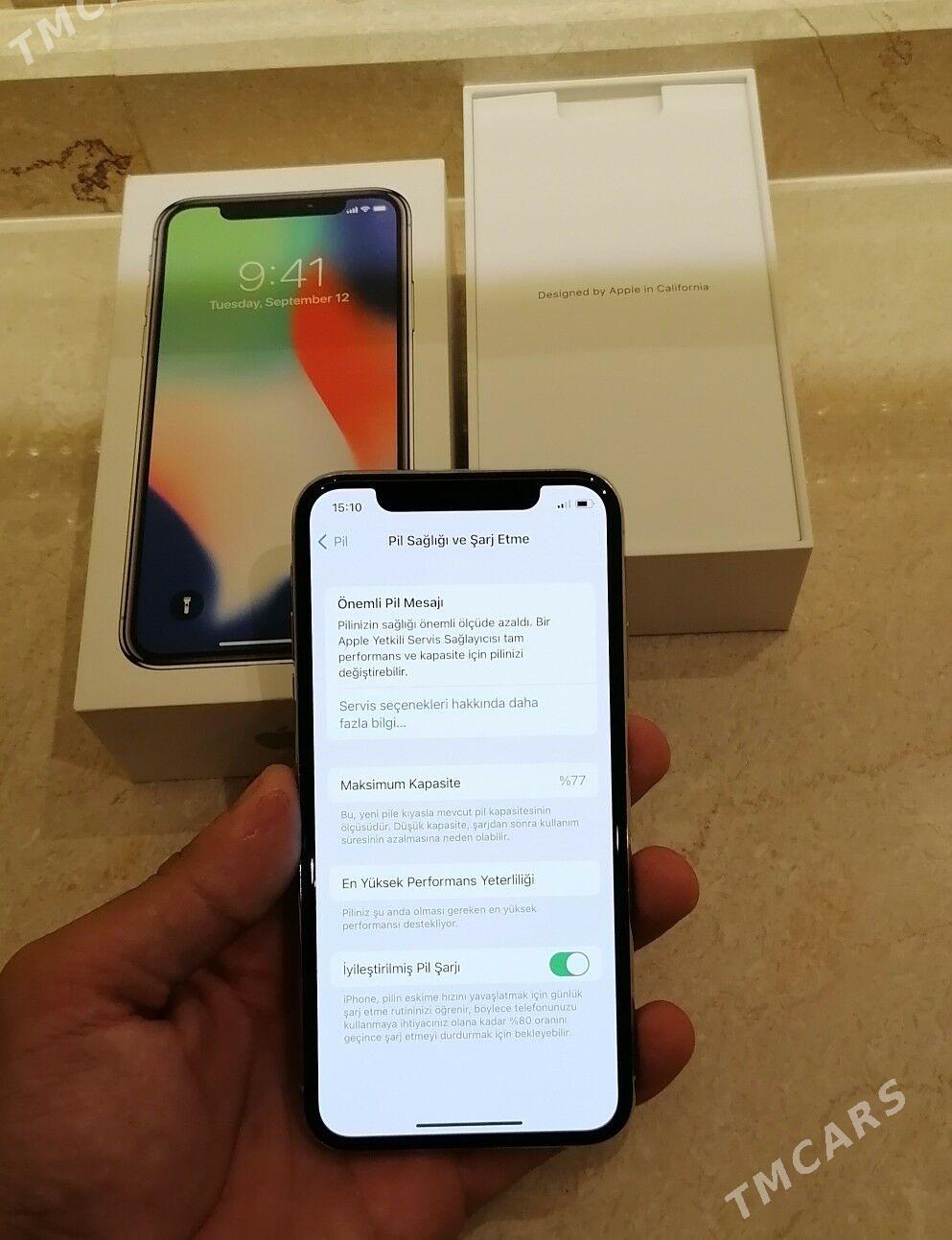 IPhone X 77% Arassa - Aşgabat - img 6