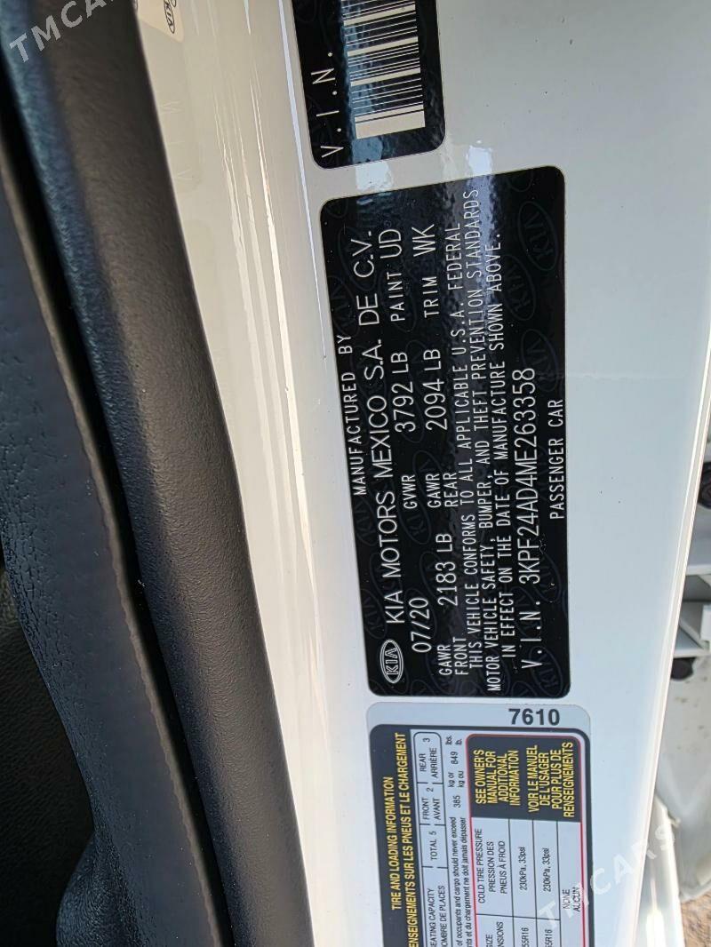 Kia Forte 2020 - 255 450 TMT - Ашхабад - img 7