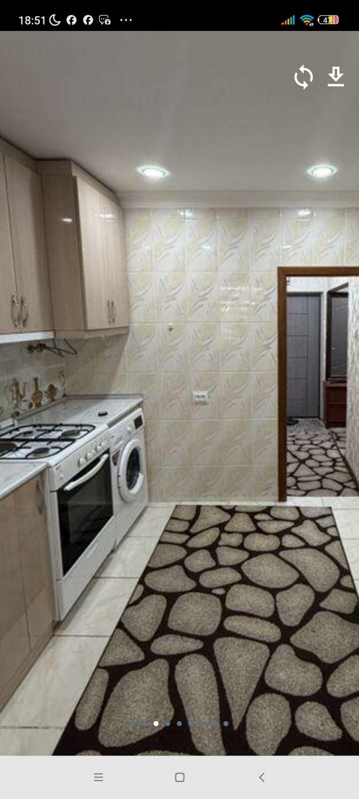 ️Гаудан В 2эт 2ком 64м2 Срочн - Ашхабад - img 5