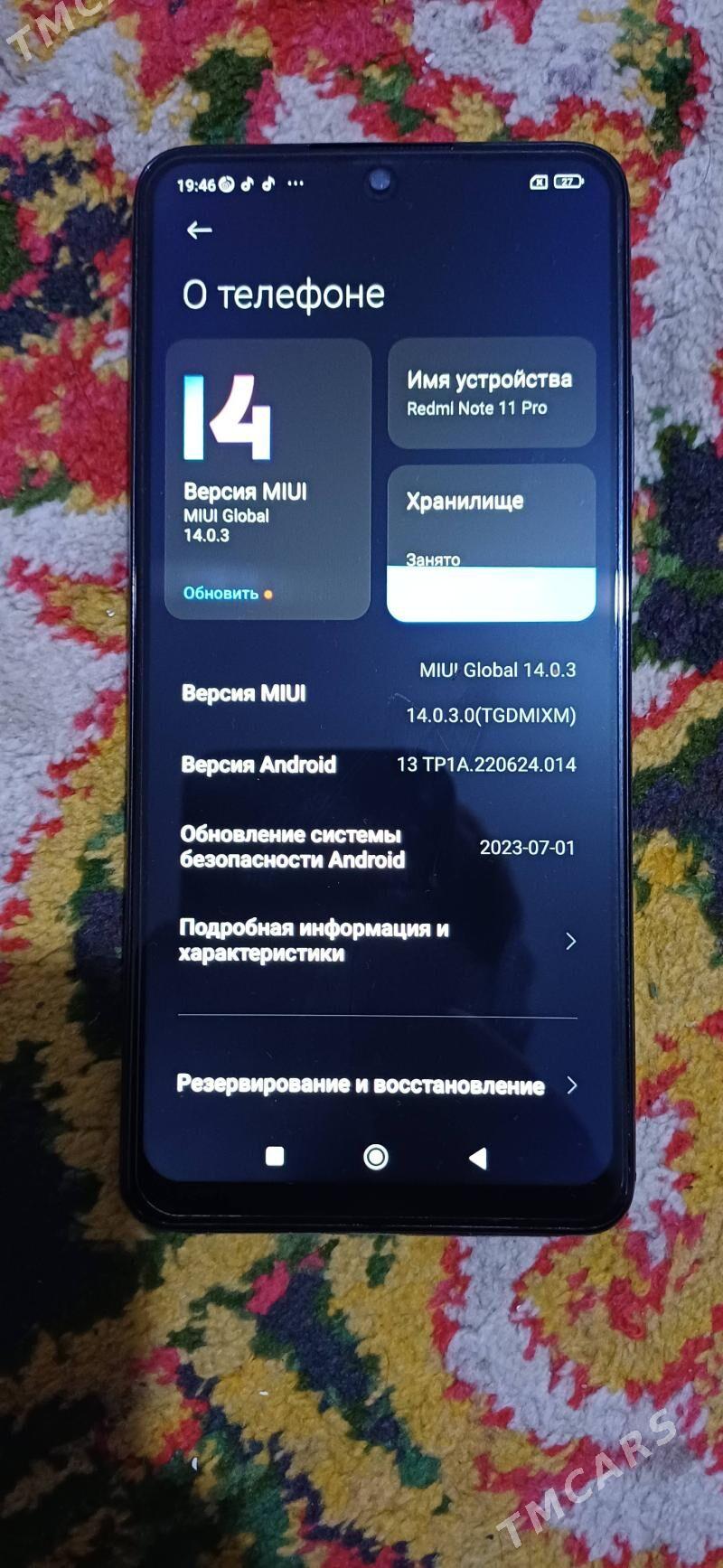 redmi note11pro 128памят - Çärjew - img 3