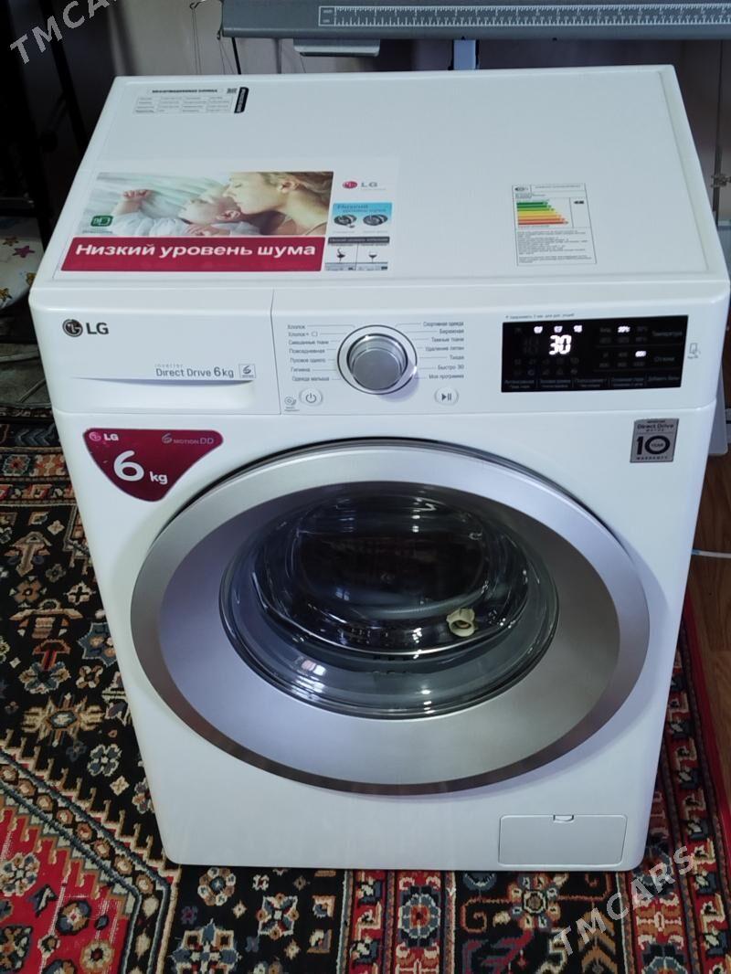 Kir maşyn LG 6 kg DD mator - Aşgabat - img 1