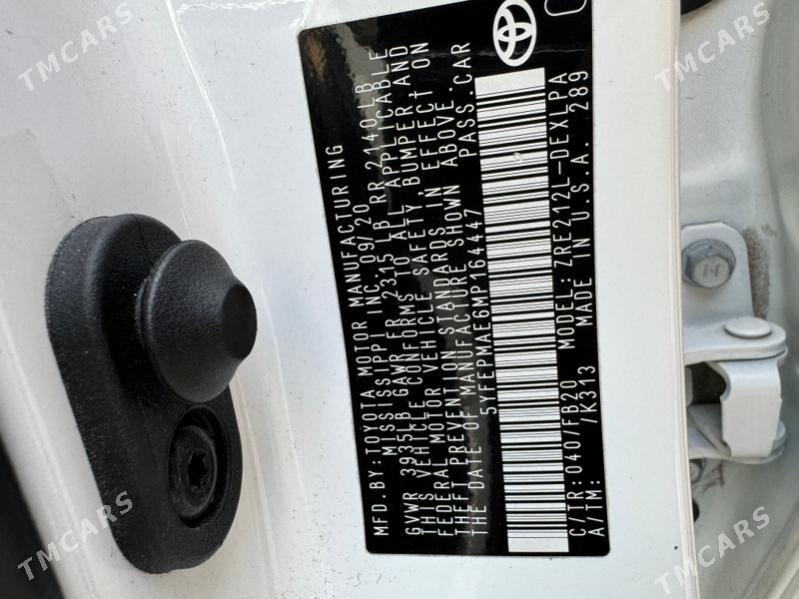 Toyota Corolla 2020 - 235 000 TMT - Mary - img 7