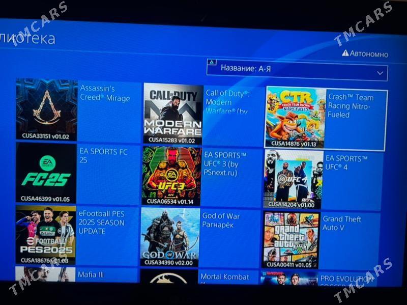 PlayStation 4slim1tb - Ашхабад - img 1