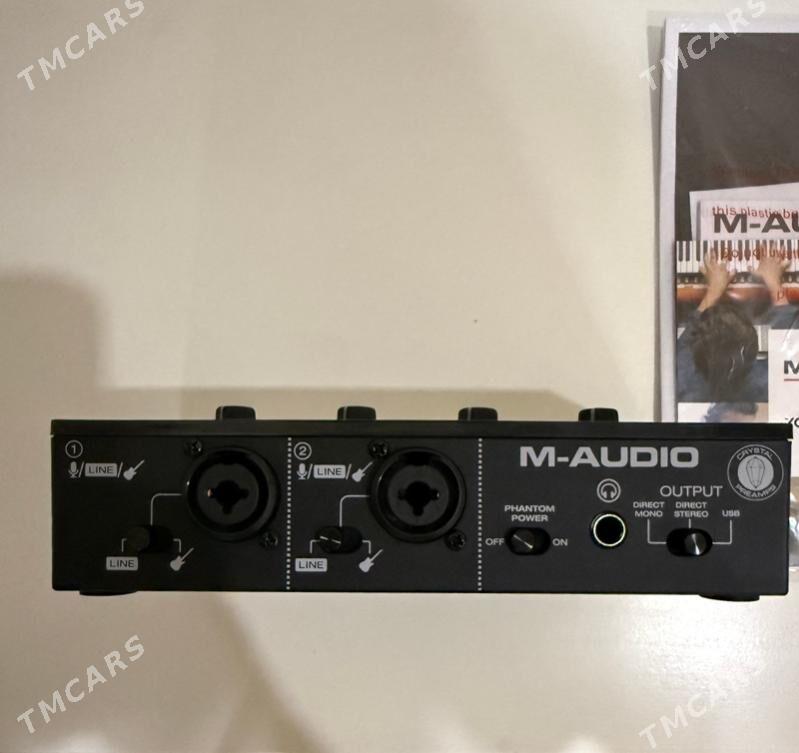 M-audio ses kart - Ашхабад - img 1