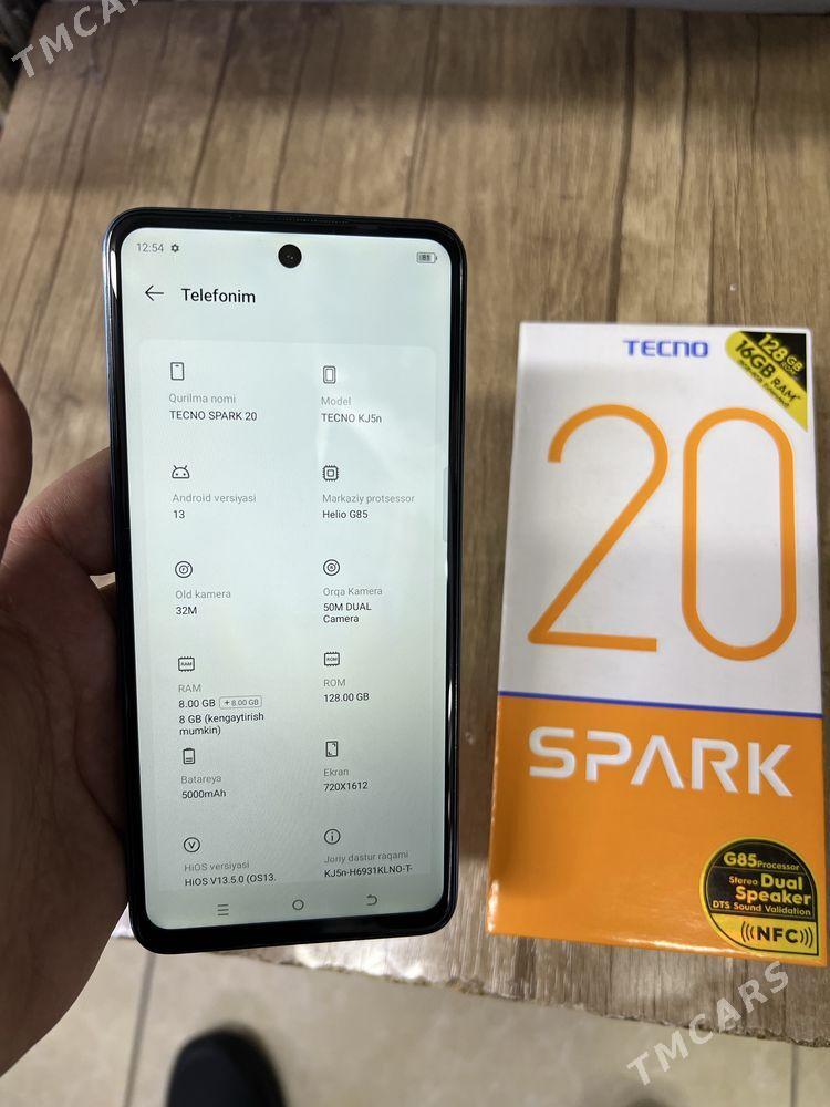 TECNO SPARK 20 8/128GB - 30 mkr - img 1