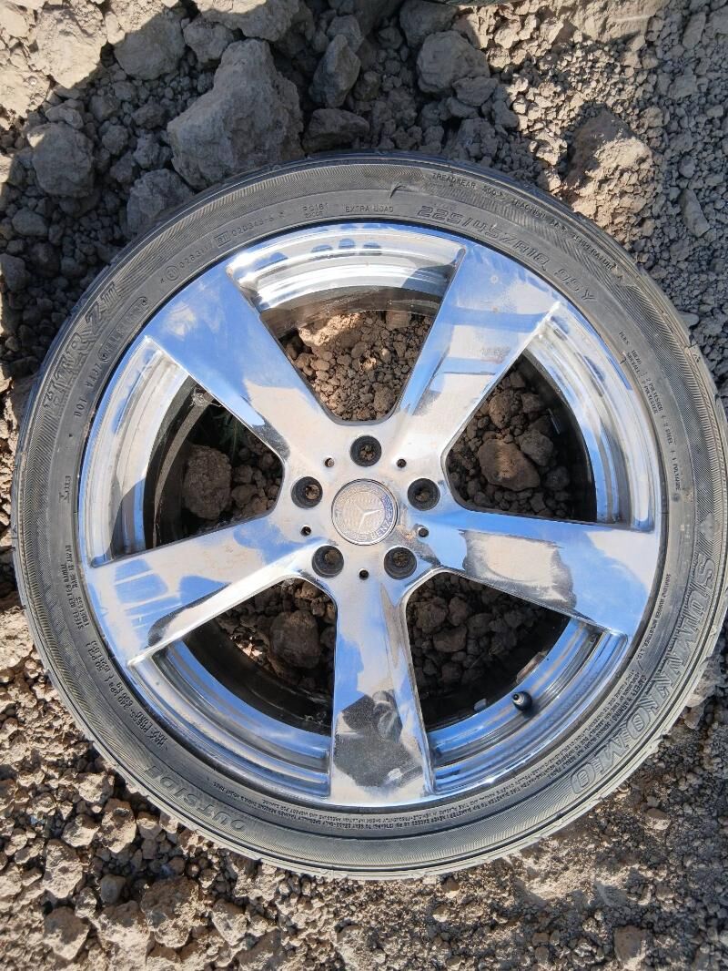 Mercedes 18lik hrom diska 4 600 TMT - Kaka - img 1