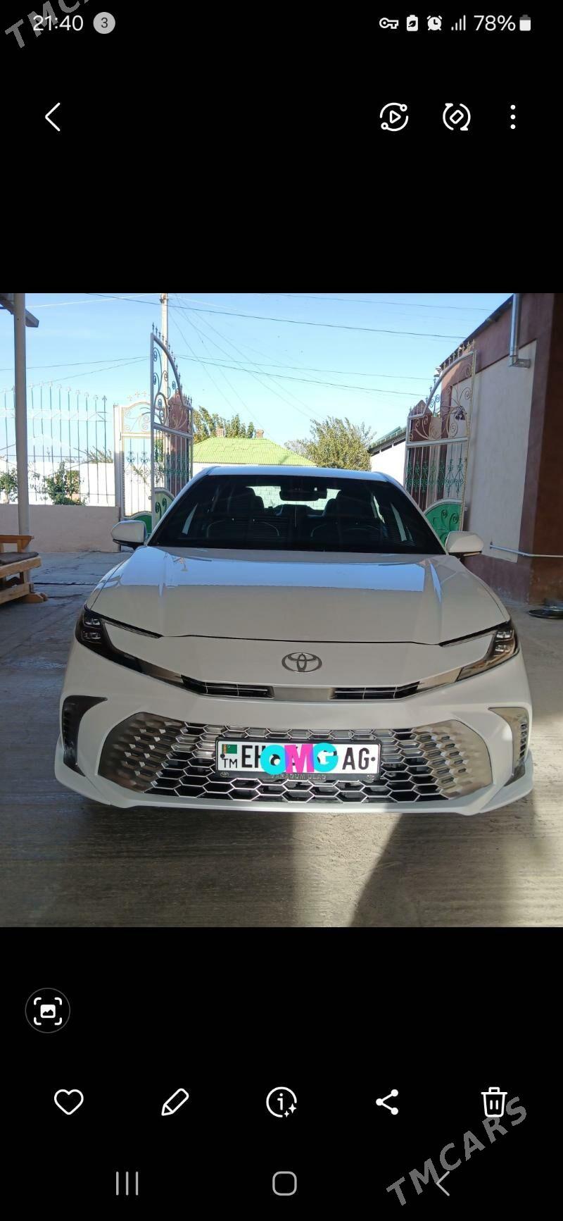 Toyota Camry Hybrid 2025 - 430 000 TMT - Ашхабад - img 1
