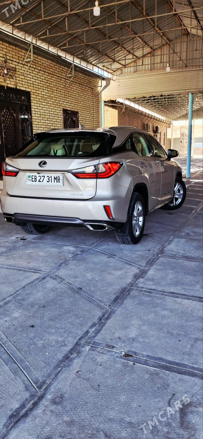 Lexus RX 350 2017 - 490 000 TMT - Мургап - img 1