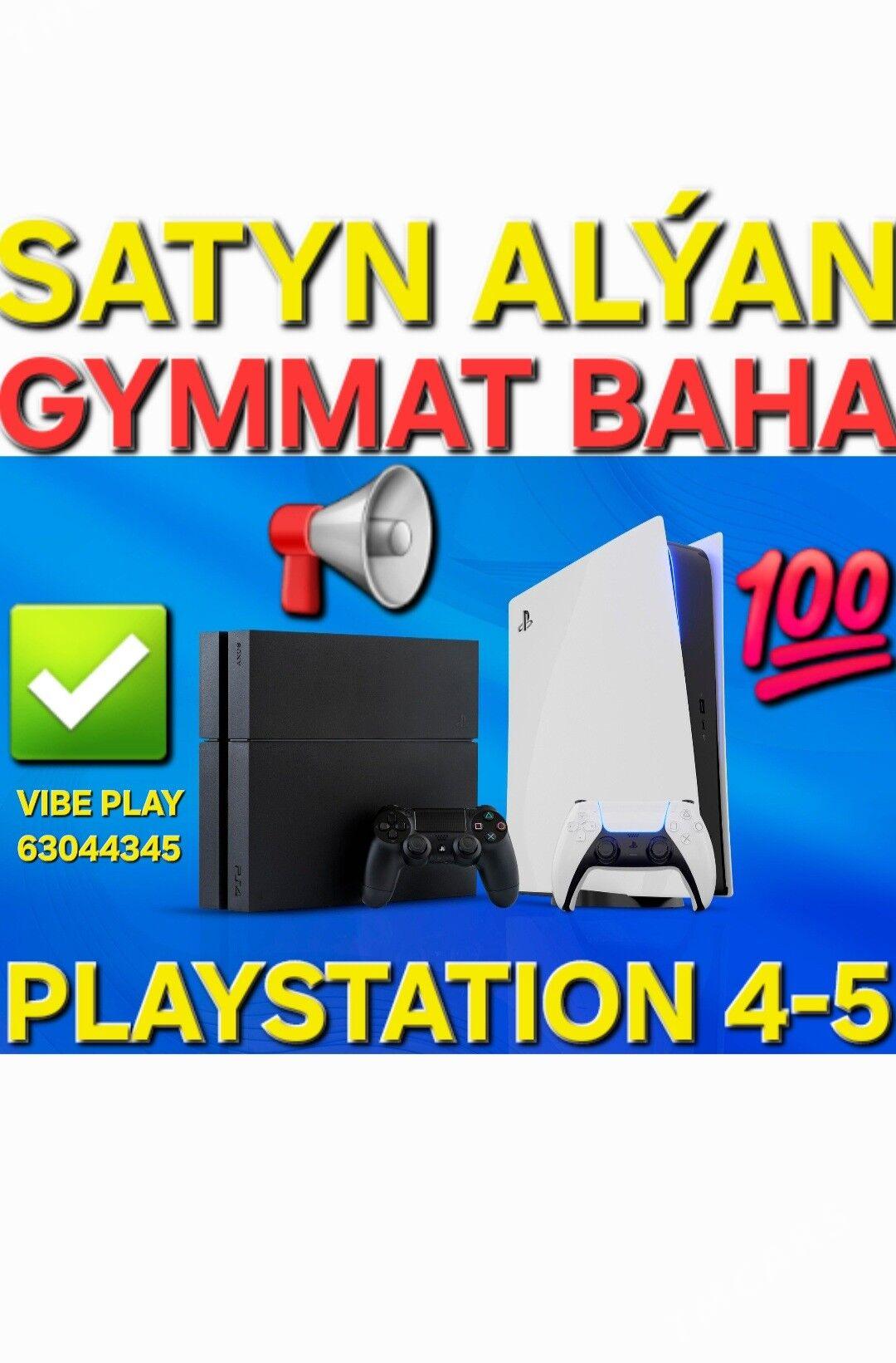 Satyn Alýan Playstation 4-5 - Daşoguz - img 1