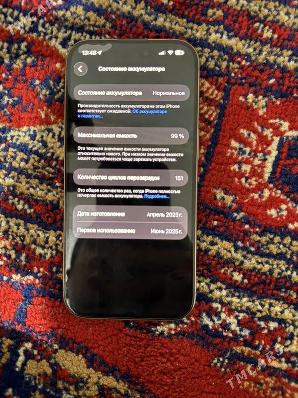 Iphone 16 pro - Ашхабад - img 1