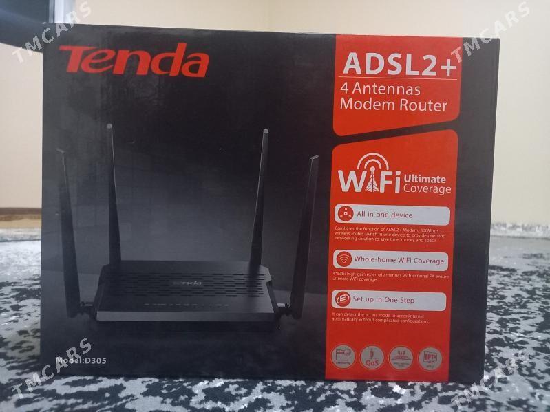 Router Tenda D305 wi fi - Aşgabat - img 1