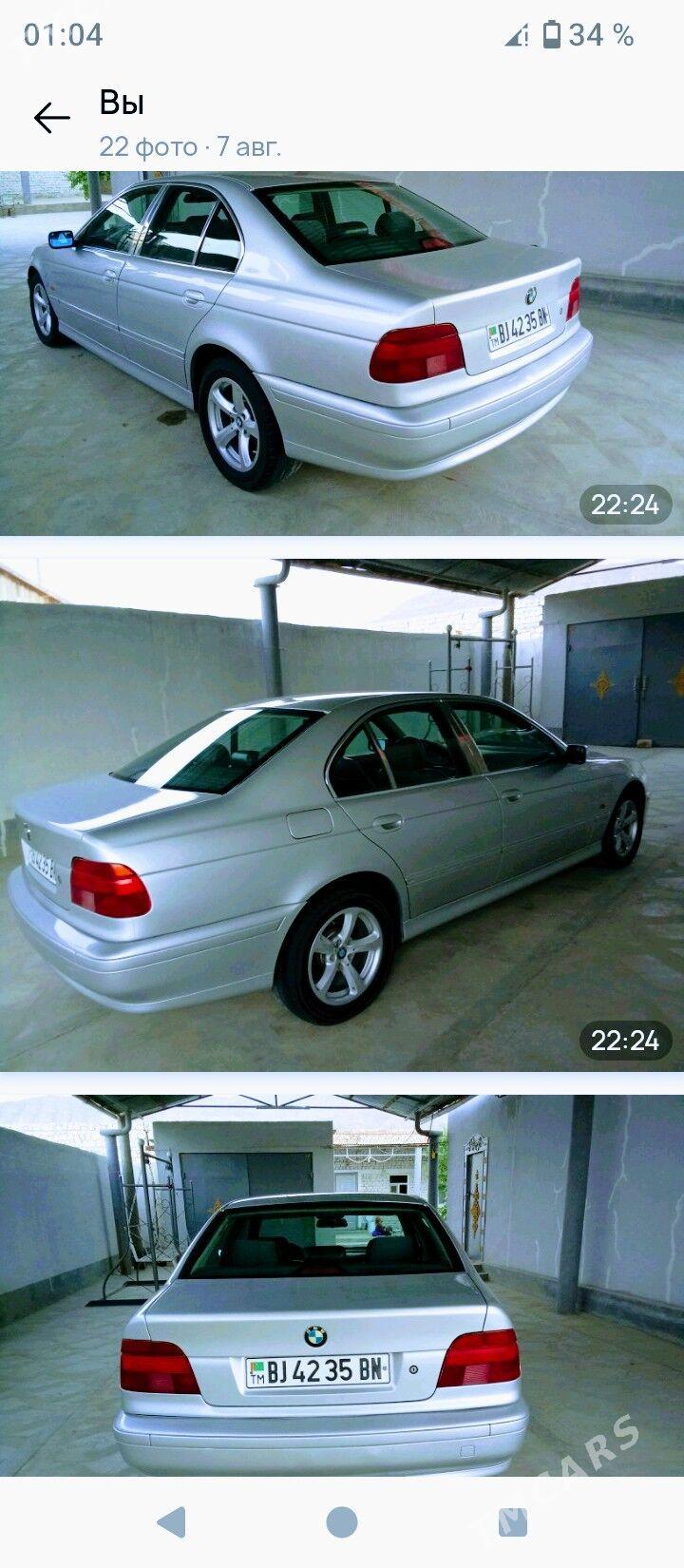 BMW 528 1996 - 90 000 TMT - Берекет - img 1