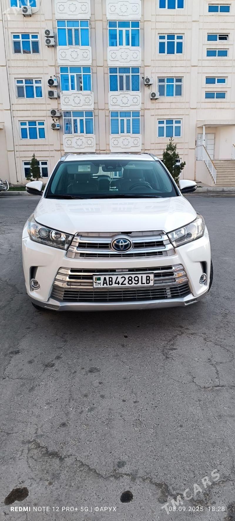 Toyota Highlander Hybrid 2019 - 420 000 TMT - Туркменабат - img 1