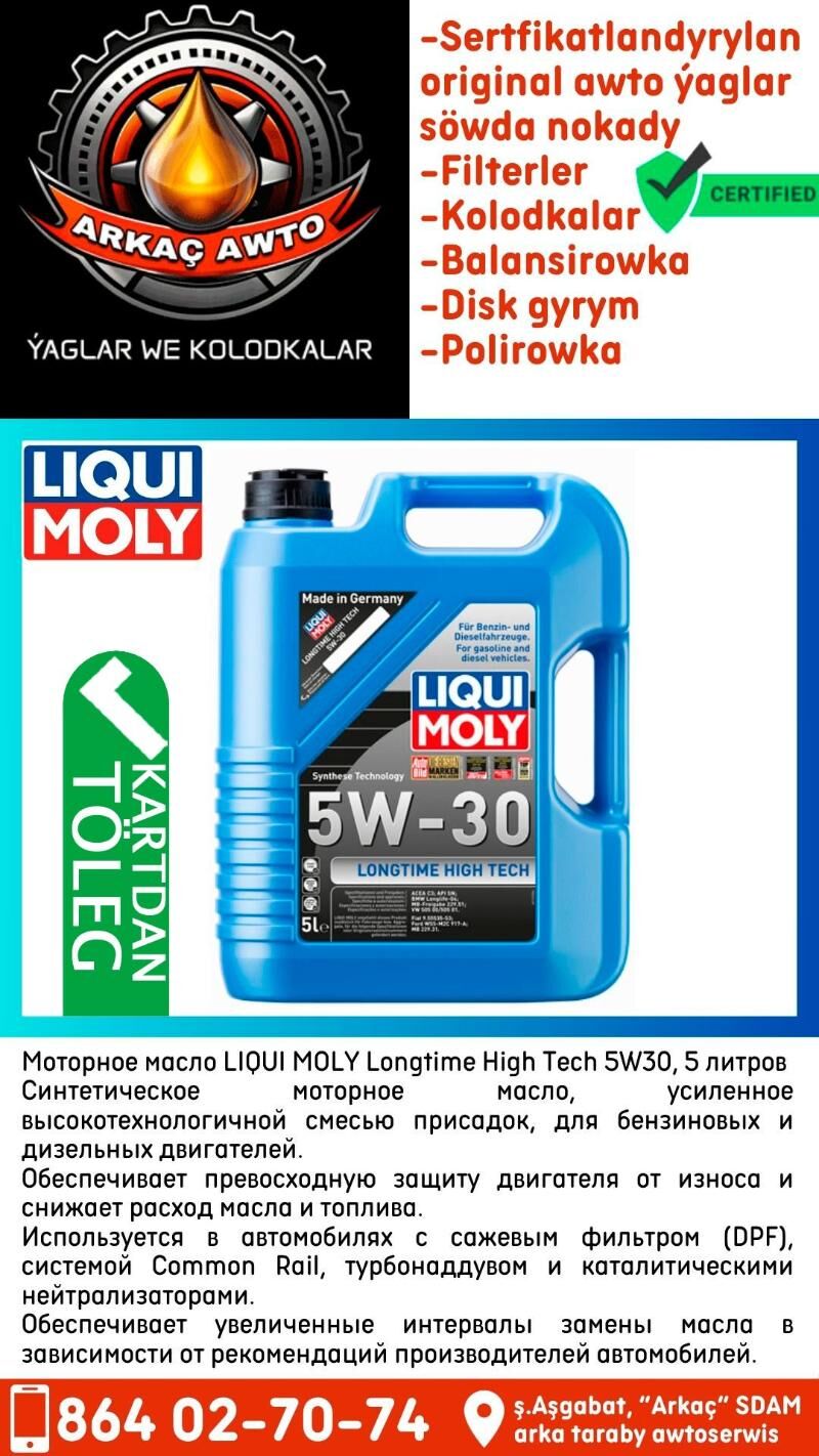 LIQUI MOLY NEMES YAGLARY 🇩🇪 - Aşgabat - img 1