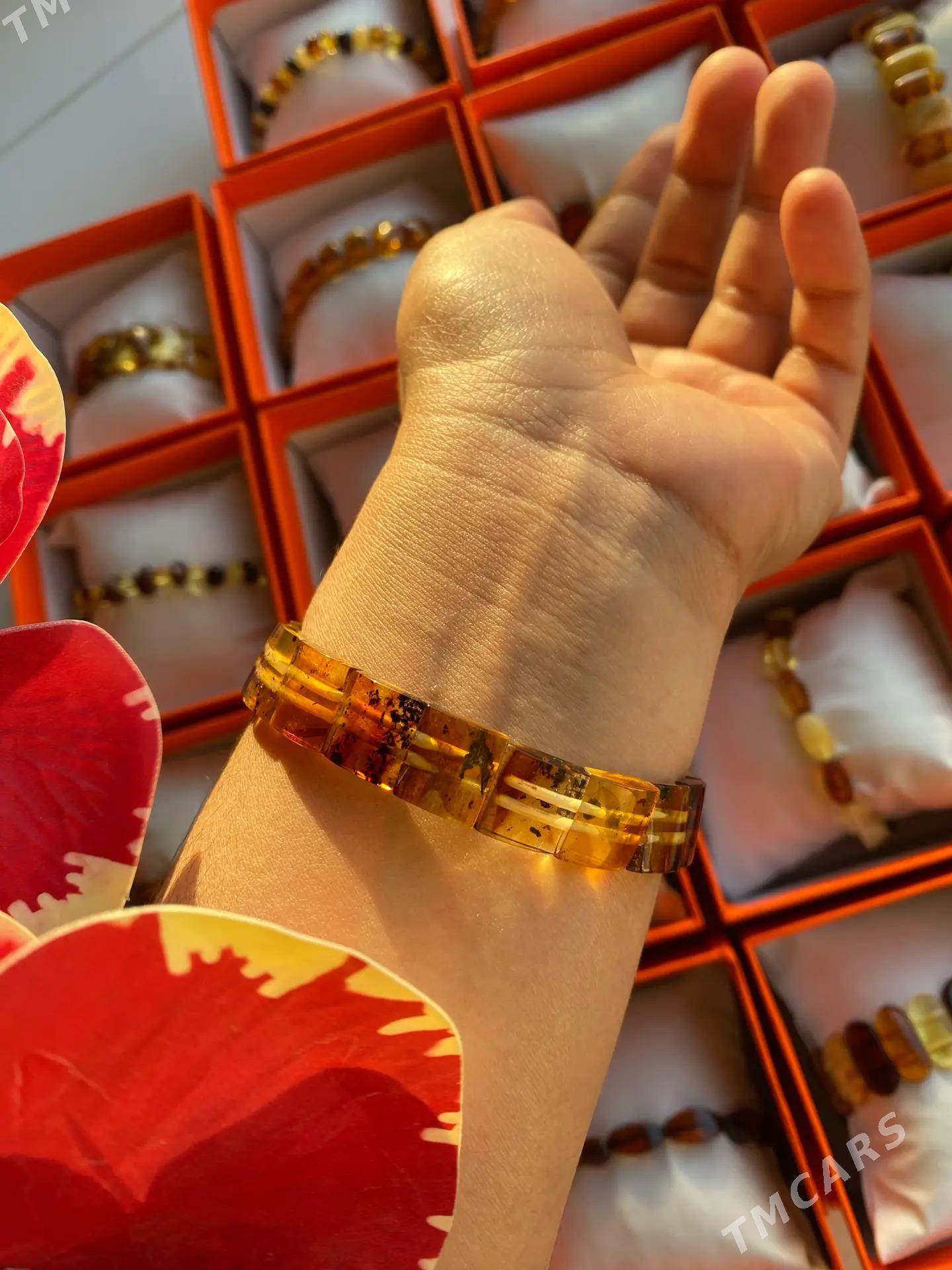 Yantar daşy bilezik - "Алтын Асыр" Гундогар базары ( Толкучка) - img 1