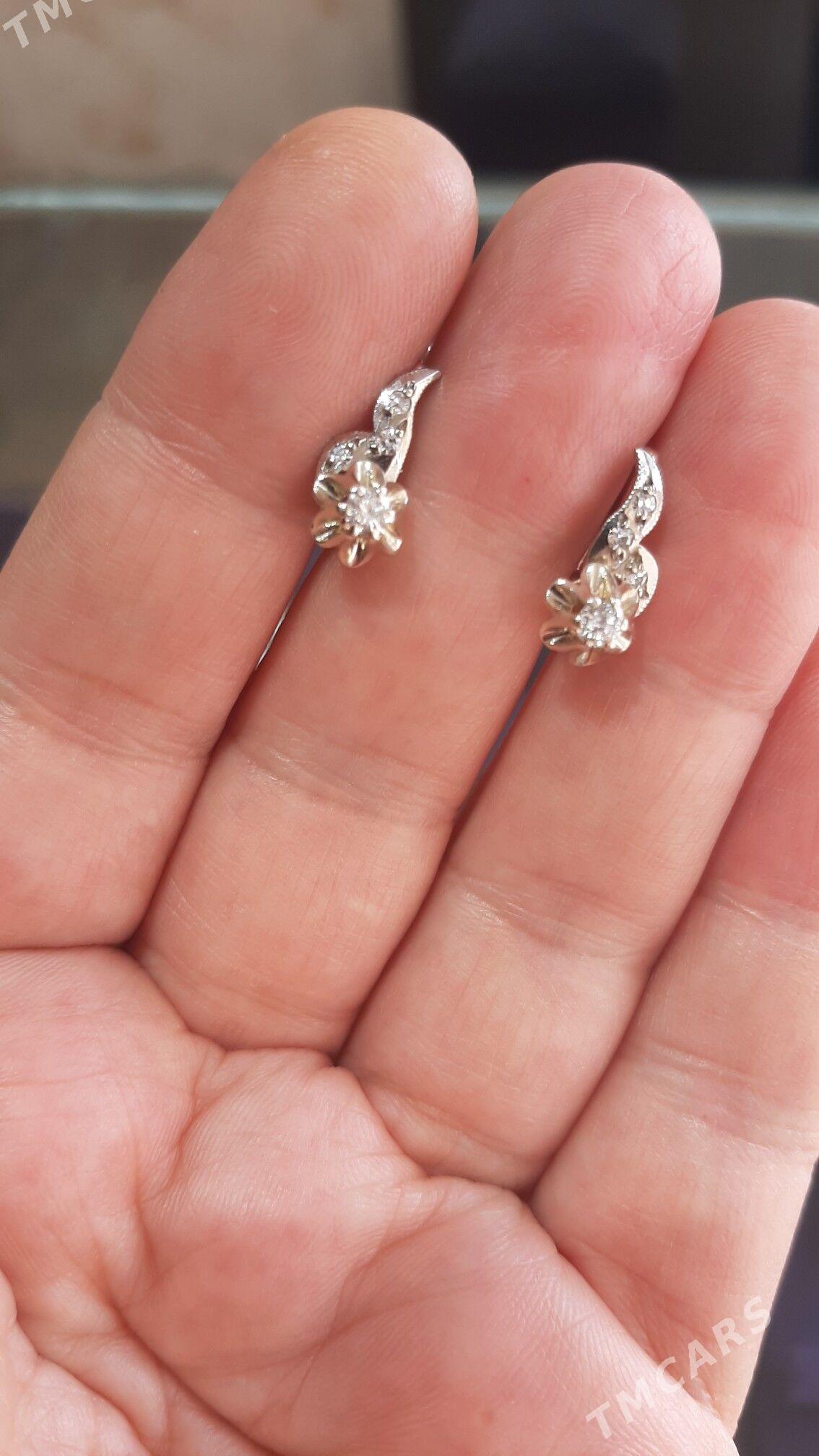 золотые серьги - Aşgabat - img 1