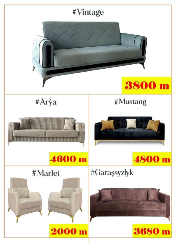 Diwan Kreslo Stol Stul Mebel - Мары - img 1