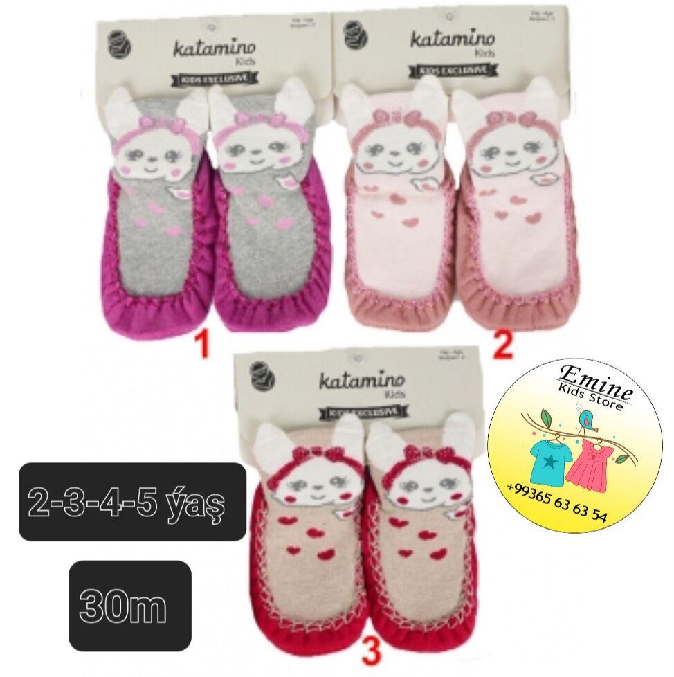 Çagalar ü/n aşagy koža jorap - Köşi - img 1